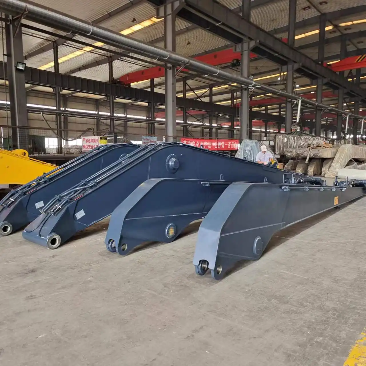 Hydraulic pump and flow upgrades required for long reach arms